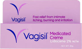 Vagisil Medicated Cream Relief From Itching Burning & Irritation 30 g
