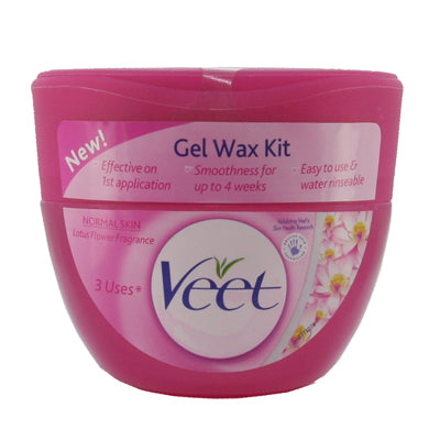 Veet Gel Wax Kit Sensitive Skin 250 ml