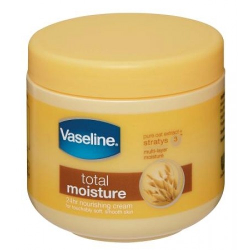 Vaseline Body Cream Total Moisture Pure Oat Extract 350 ml