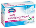 Safemate Hand Sanitising Wipes x20
