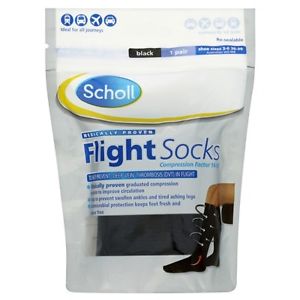 Scholl Flight Socks Cotton Sizes 6-9