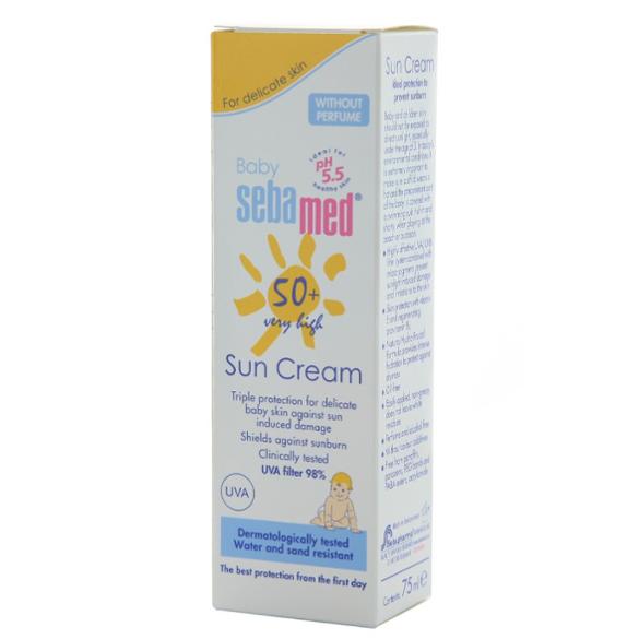 Buy Sebamed Baby Sun Cream 50+ 75 ml in Nigeria Kids' Toiletries