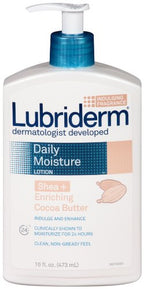 Lubriderm Lotion Daily Moisture Shea Calming 473 ml