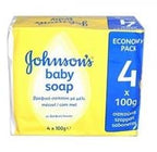 Johnson's Baby Soap 100 g 4 Bars