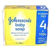 Johnson's Baby Soap 100 g 4 Bars