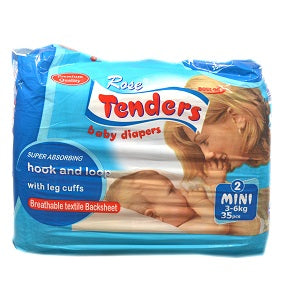 Tender Baby Diapers Mini 3-6 kg x35