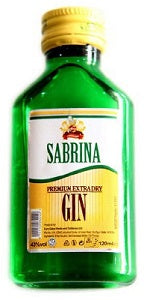 Sabrina Premium Extra Dry Blended Gin 12 cl