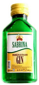 Sabrina Premium Extra Dry Blended Gin 12 cl x50
