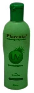 UV Placenta Whitening Lotion Sun Protector With Green Tea 200 ml