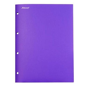 Rexel Folder Advance 4 Pocket Custom - Purple