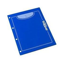 Rexel Folder Trapper 2 Pocket Card - Blue