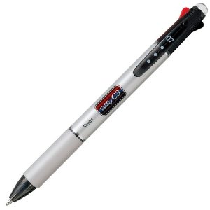 Pentel Ball Point Pen 3 in 1 (Black, Blue & Red) - Black