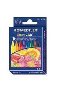 Staedtler Noris Club Wax Crayon 16 Colours
