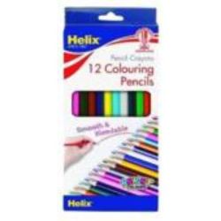 Helix Colouring Pencils 7 Inches x12