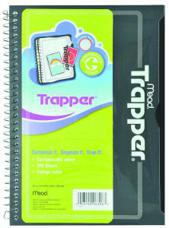 Mead Trapper Colour Coded Edges Notebook 11 x 8 Inches 180 Sheets