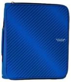 Mead 2 Zipper Binder Multi-Access File - Blue