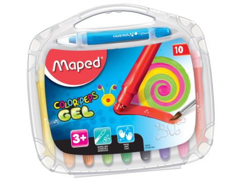 Maped Gel Crayon Color'Peps x10