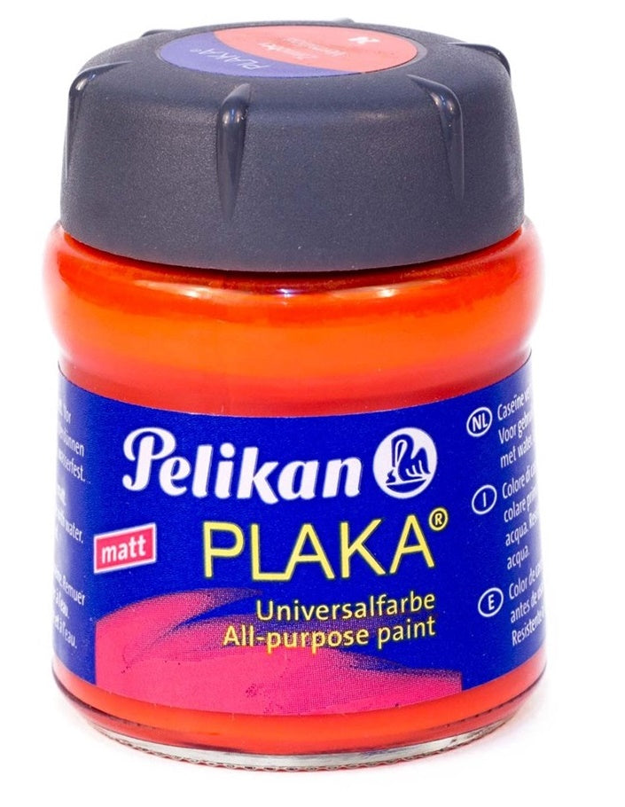 Pelikan Plaka All Purpose Paint 50 ml - #24 Vermilion