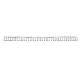 GBC Binding Wire 9.5 mm A4 34 Loops - Silver x100