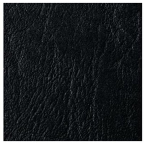 GBC Leather Grain Cover A4 - Black