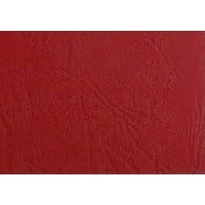 GBC Leather Grain Cover A4 - Red