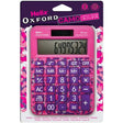 Helix Oxford Basic Calculator - Pink