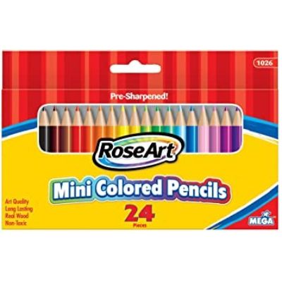 Short Colour Pencils 3.5 Inches Box x24