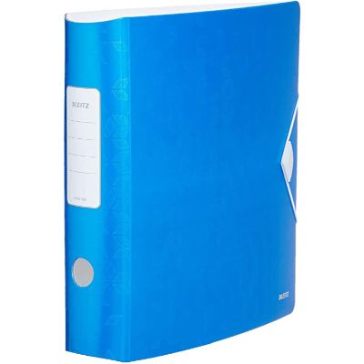 Leitz Lever Arch File Titan Blue A4 Curved Spine 8