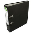 Polypropylene Galaxy Lever Arch File Foolscap 3 Inches - Black