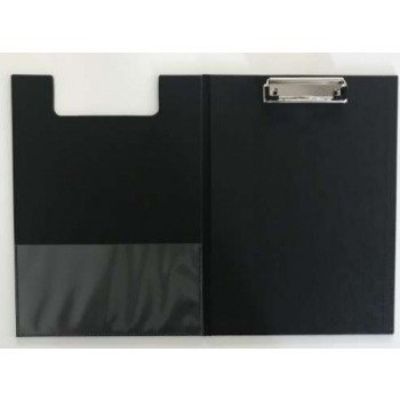 Polypropylene Clip Folder - Black