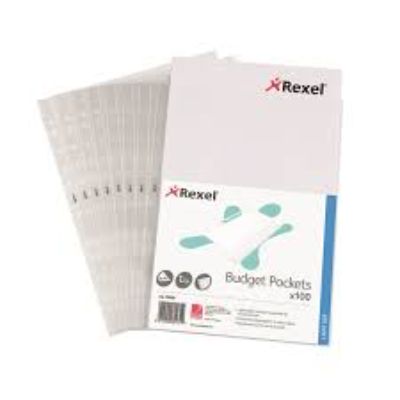 Rexel Budget Pocket A4 x100
