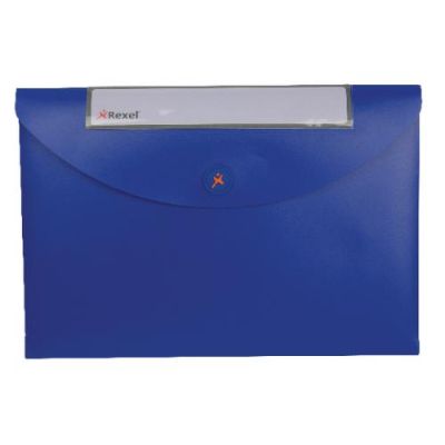 Rexel Optima Document Wallet Blue
