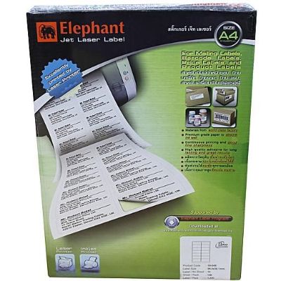 Elephant Label Laser Add 18-049