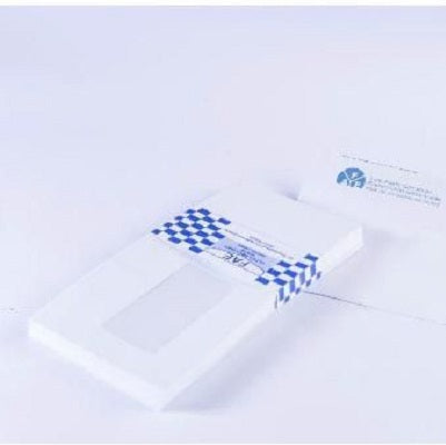 FAE Manilla White Envelopes 4.3 x 8.7 Inches