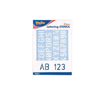 Buy Helix 20 mm Lettering Stencil in Nigeria | Stationery Sets ...