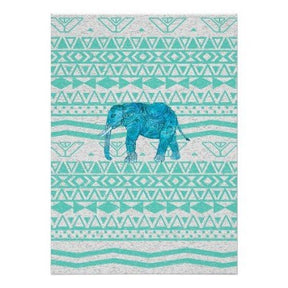 Elephant Hard Cover 5/100 Notebook Polypropelene Casemade 100 Sheets - Green