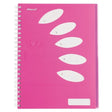 Rexel Joy Notebook 5 Subject 250 Pages - Pink