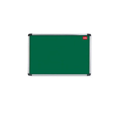 Nobo Basic Aluminium Felt Notice Board 600 x 450 mm - Green