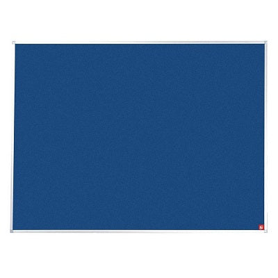 Nobo Basic Aluminium Felt Notice Board 600 x 900 mm - Blue