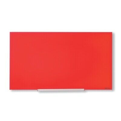 Nobo Basic Aluminium Felt Notice Board 600 x 900 mm - Red