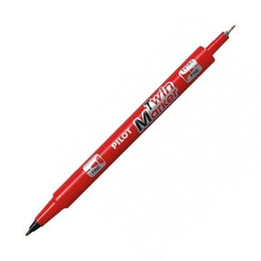 Pilot Twin Marker - Red