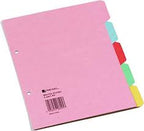 Rexel Two Tone 6 Pocket Project Divider