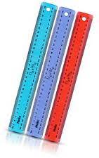 Helix 30 cm Colored Flex Ruler