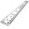 Helix Ring Binder Ruler Clear
