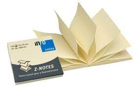 Buy Global Notes 75 x 75 mm Z-Notes Sticky Notes With Z-Folding 100 ...