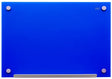 Nobo Diamond Magnetic Drywipe Whiteboard 300 x 300 mm - Blue