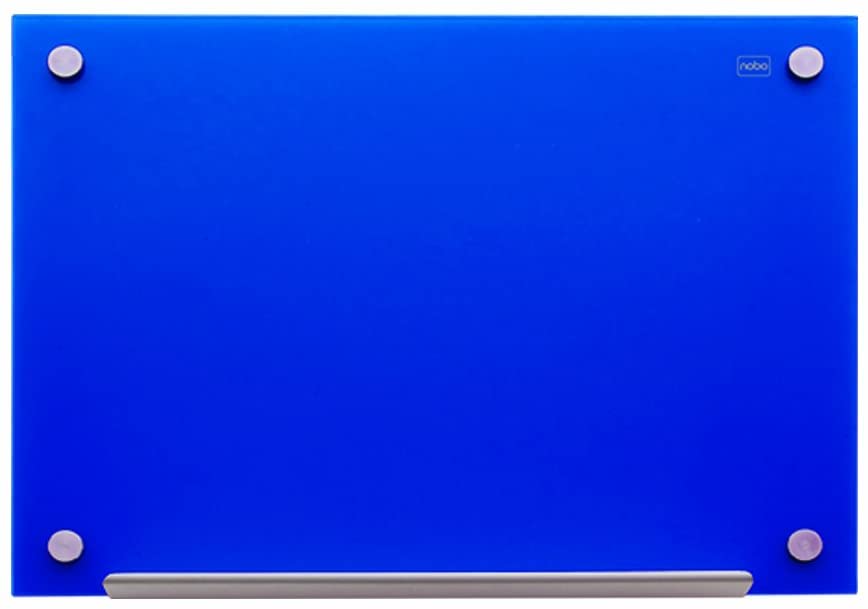 Nobo Diamond Magnetic Drywipe Whiteboard 300 x 300 mm - Blue