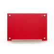 Nobo Diamond Magnetic Drywipe Whiteboard 450 x 450 mm - Red