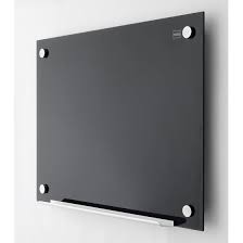 Nobo Diamond Magnetic Drywipe Whiteboard 600 x 450 mm - Black