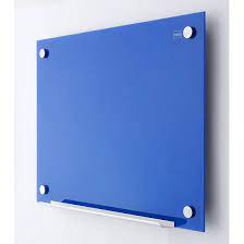 Nobo Diamond Magnetic Drywipe Whiteboard 600 x 450 mm - Blue